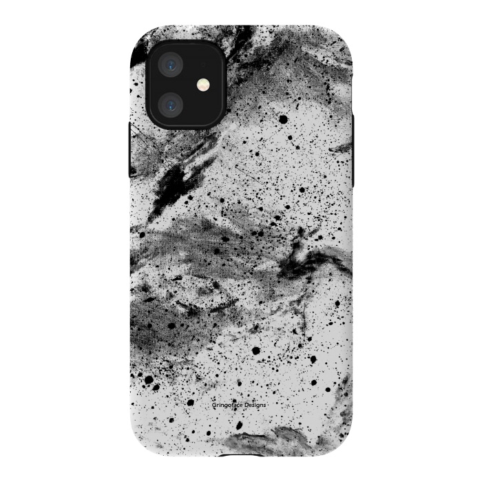 iPhone 11 StrongFit Marble Galaxy by Gringoface Designs