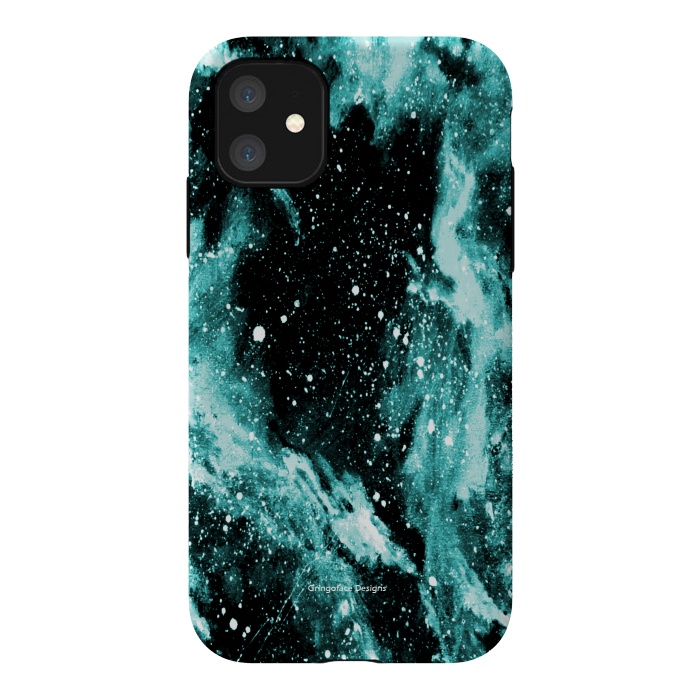 iPhone 11 StrongFit Iced Galaxy by Gringoface Designs