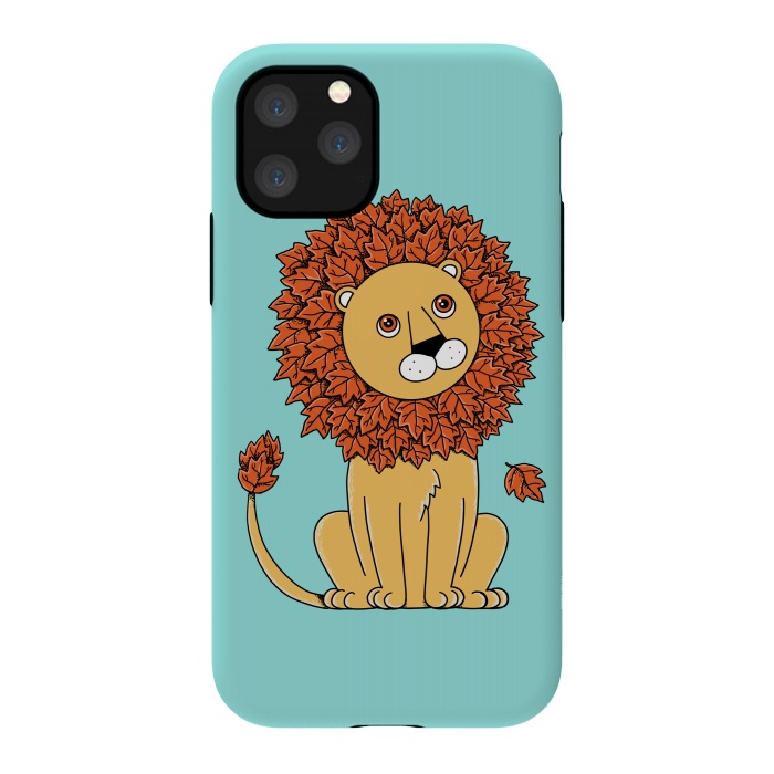 iPhone 11 Pro StrongFit Lion by Coffee Man