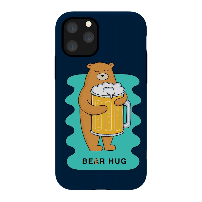 iPhone 11 Pro StrongFit Beer Hug by Coffee Man