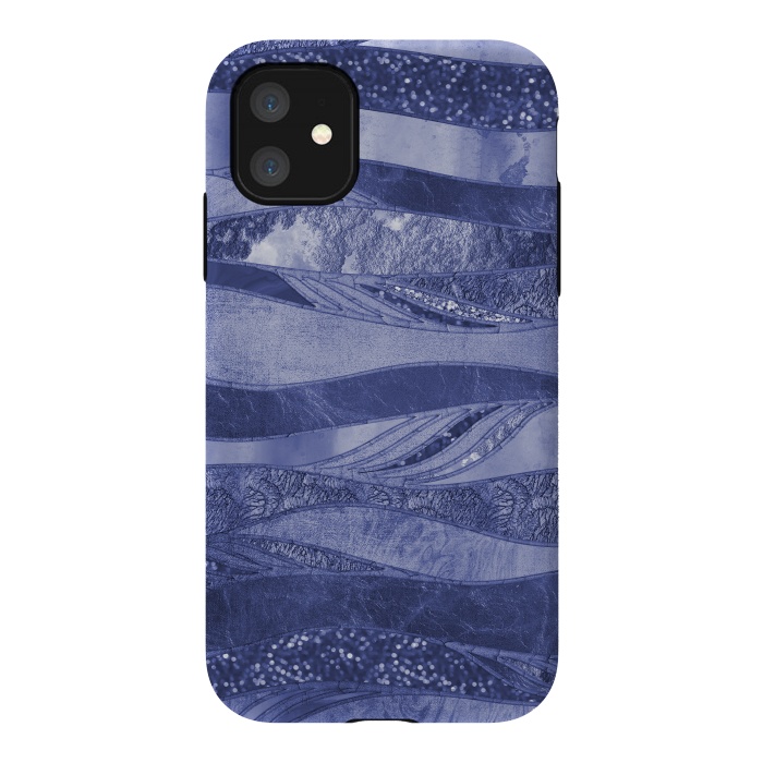 iPhone 11 StrongFit Wavy Glamour Lines 2 by Andrea Haase