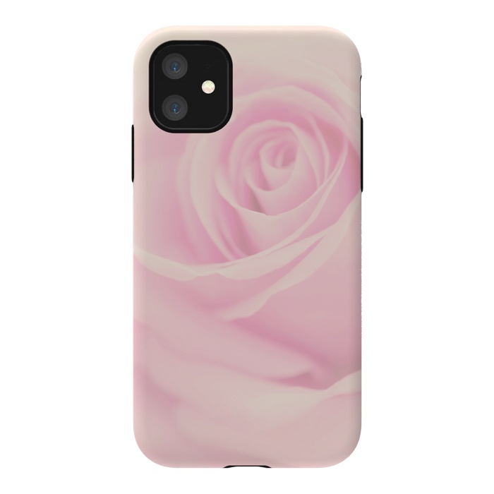 iPhone 11 StrongFit Pink Rose by  Utart