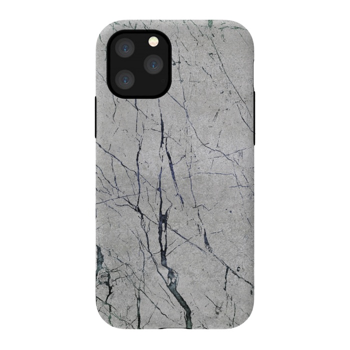 iPhone 11 Pro StrongFit Marbled Concrete by Andrea Haase