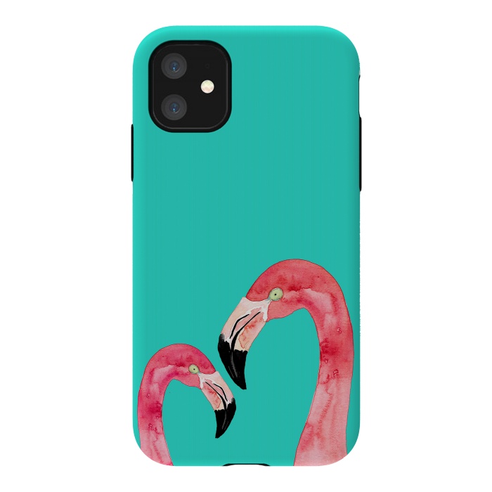 iPhone 11 StrongFit Love In Pink by Amaya Brydon