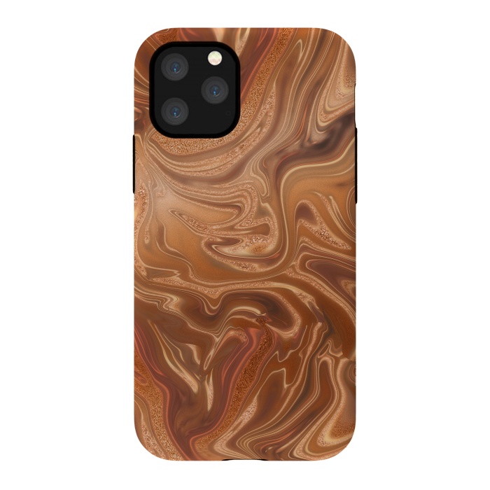 iPhone 11 Pro StrongFit Shimmering Copper Glamorous Luxury 2 by Andrea Haase