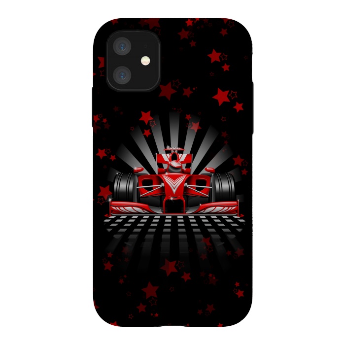 iPhone 11 StrongFit Formula 1 Red Race Car by BluedarkArt