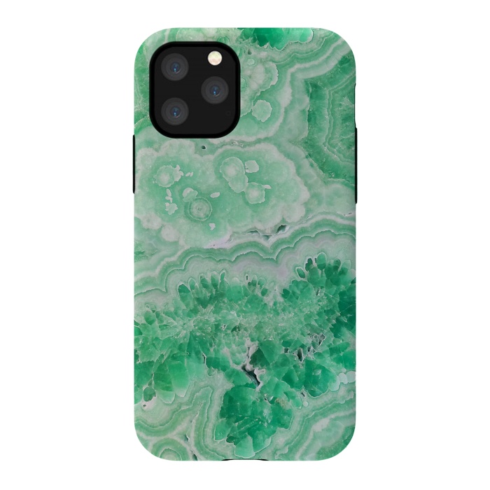 iPhone 11 Pro StrongFit Mint Green Agate by  Utart