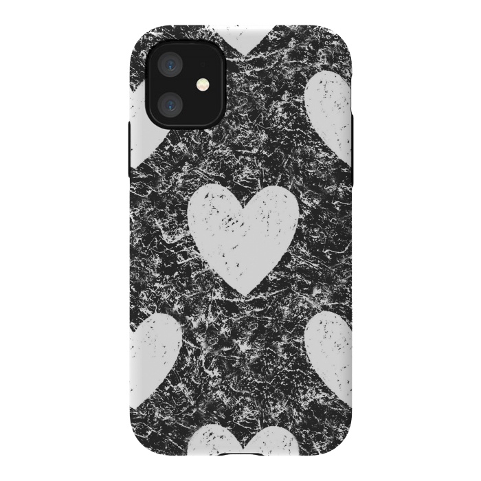 iPhone 11 StrongFit Cozy Hearts by ''CVogiatzi.