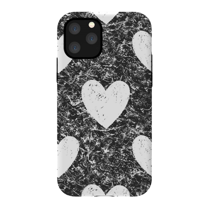 iPhone 11 Pro StrongFit Cozy Hearts by ''CVogiatzi.