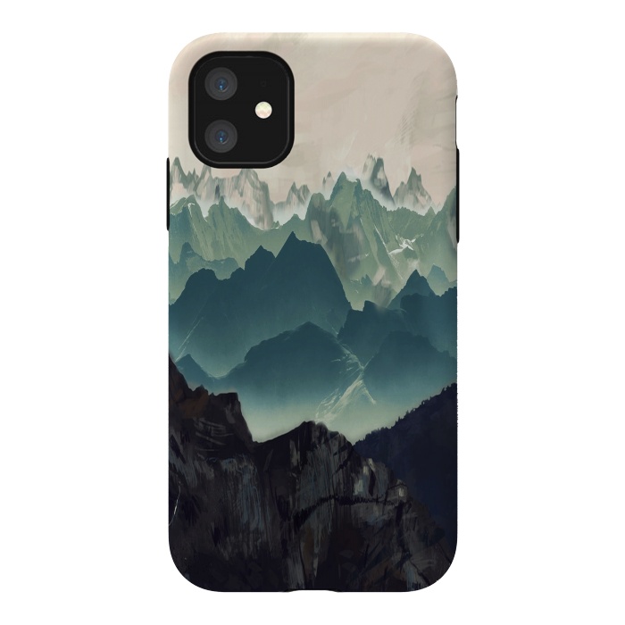 iPhone 11 StrongFit Shades of Mountain by ''CVogiatzi.