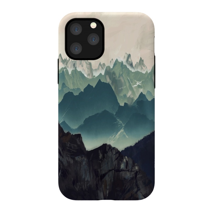 iPhone 11 Pro StrongFit Shades of Mountain by ''CVogiatzi.