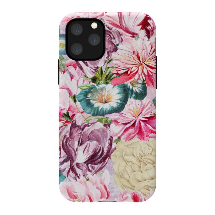 iPhone 11 Pro StrongFit Beautiful Pastel Vintage Spring Flowers by  Utart