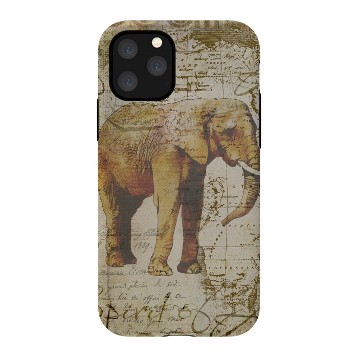 iPhone 11 Pro StrongFit African Elephant by Andrea Haase