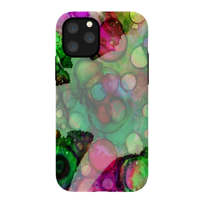 iPhone 11 Pro StrongFit Alcohol ink 2 by haroulita