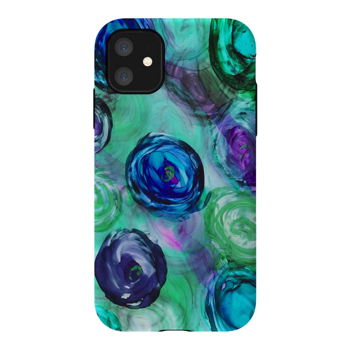 iPhone 11 StrongFit Alcohol ink 6 by haroulita