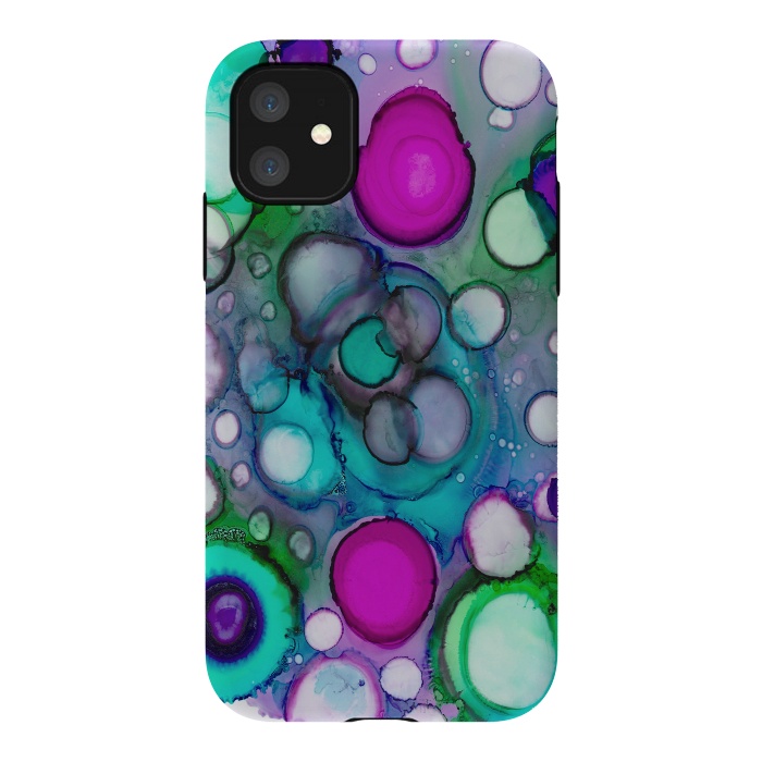 iPhone 11 StrongFit Alcohol ink 7 by haroulita
