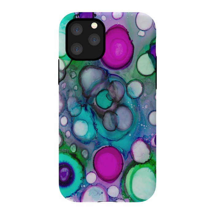 iPhone 11 Pro StrongFit Alcohol ink 7 by haroulita