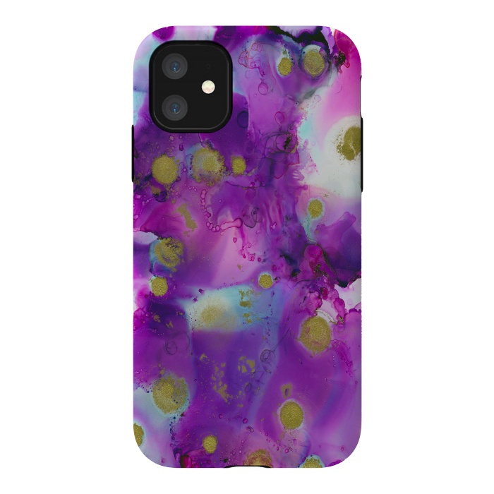 iPhone 11 StrongFit Alcohol ink 9 by haroulita