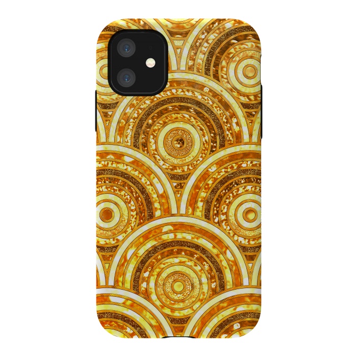 iPhone 11 StrongFit aztec gold by  Utart