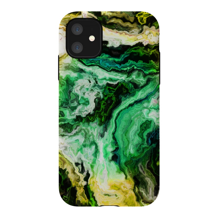 iPhone 11 StrongFit wavy marble iii by haroulita
