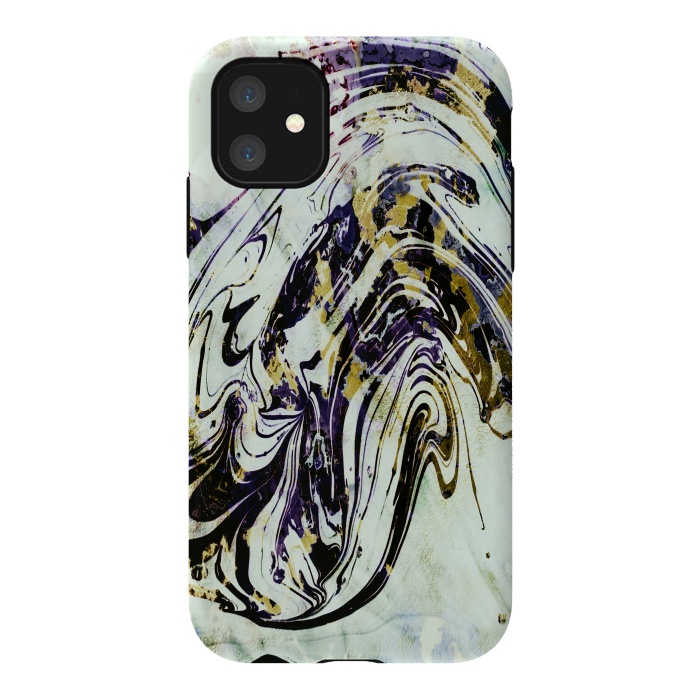 iPhone 11 StrongFit artistic marble by haroulita