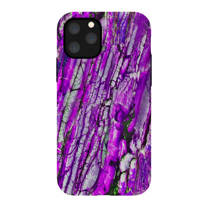 iPhone 11 Pro StrongFit ultra violet texture marble by haroulita