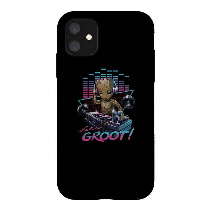 iPhone 11 StrongFit Let's Groot by Vincent Patrick Trinidad