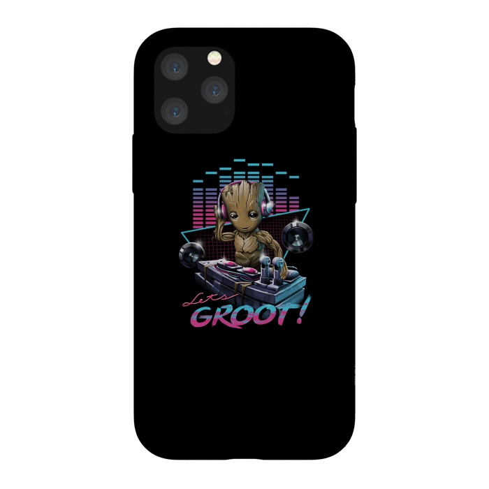 iPhone 11 Pro StrongFit Let's Groot by Vincent Patrick Trinidad
