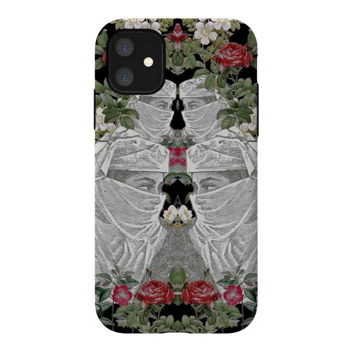 iPhone 11 StrongFit Rose Queen by Zala Farah