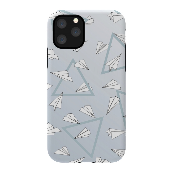 iPhone 11 Pro StrongFit Paper Planes by Barlena