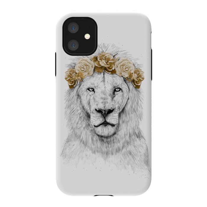 iPhone 11 StrongFit Festival lion II by Balazs Solti
