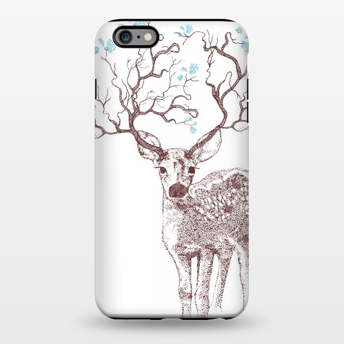 iPhone 6/6s plus StrongFit Forest Deer by Rose Halsey