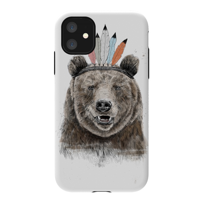 iPhone 11 StrongFit Festival bear by Balazs Solti