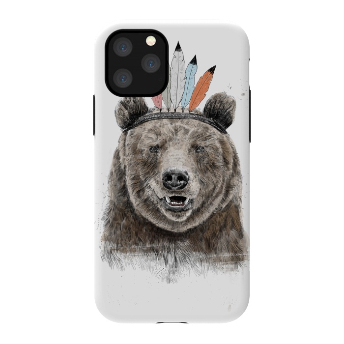 iPhone 11 Pro StrongFit Festival bear by Balazs Solti