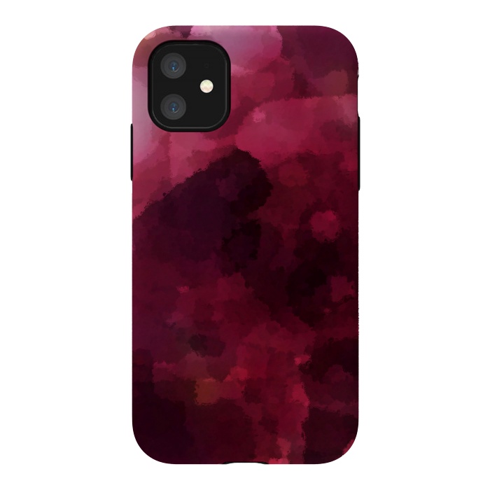 iPhone 11 StrongFit Spilled Wine by Majoih