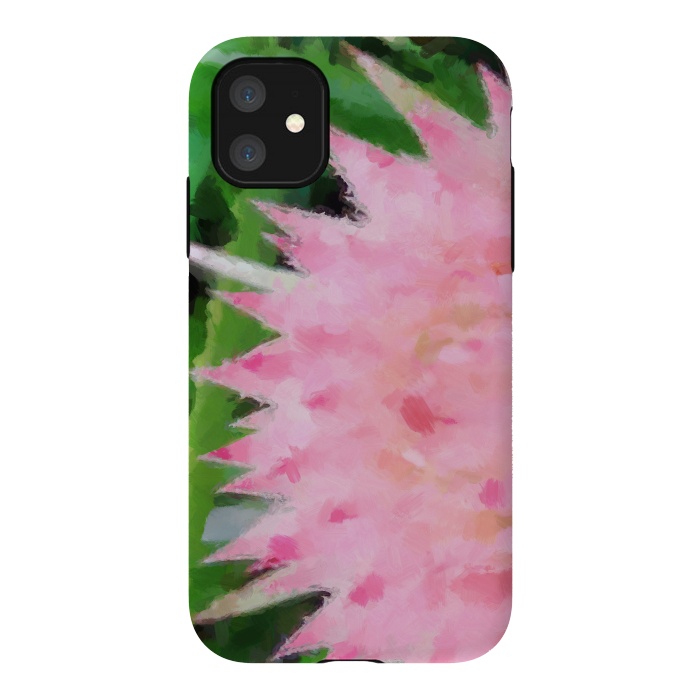 iPhone 11 StrongFit Pink Explosion by Majoih