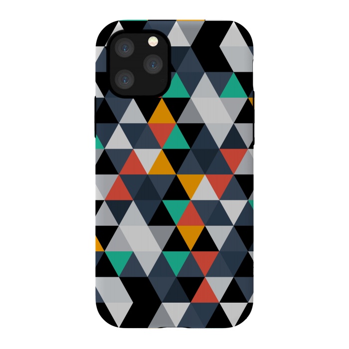 iPhone 11 Pro StrongFit Geometric Triangle by TMSarts