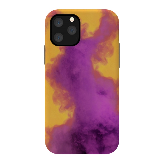 iPhone 11 Pro StrongFit Ultraviolet Fumes by Gringoface Designs