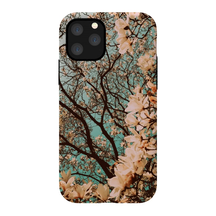 iPhone 11 Pro StrongFit Spring Time Cherry Blossoms by Gringoface Designs