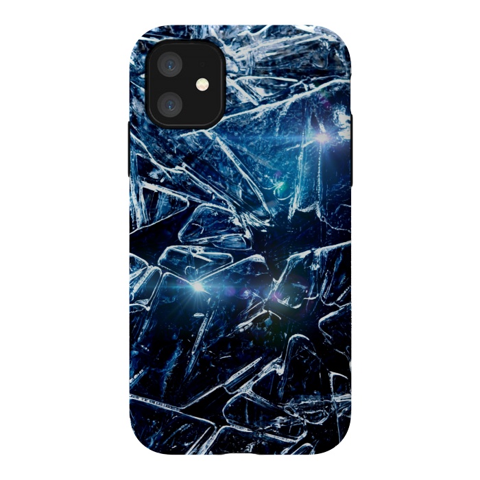 iPhone 11 StrongFit Cracked Ice by Gringoface Designs