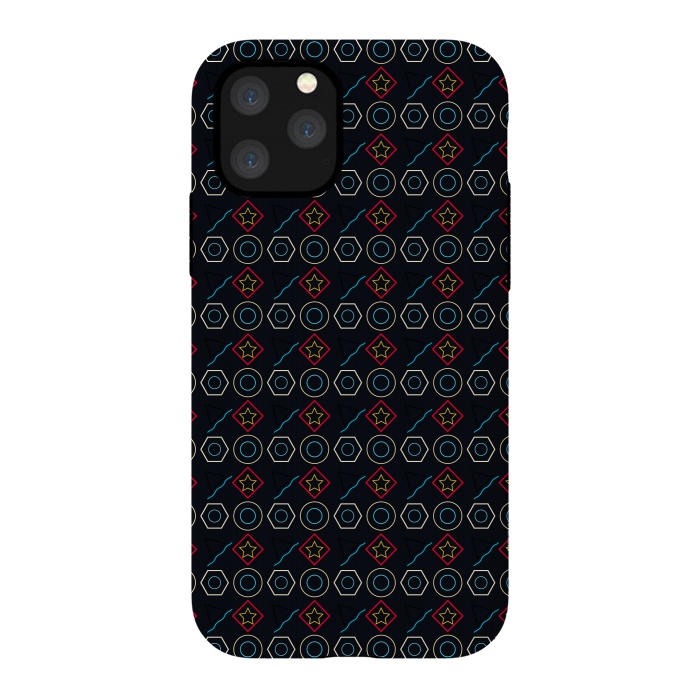 iPhone 11 Pro StrongFit Basic Geometric Shapes by TMSarts