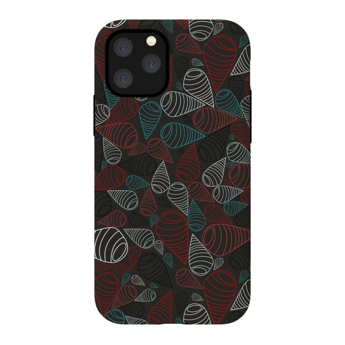iPhone 11 Pro StrongFit Abstract Swirls  by TMSarts