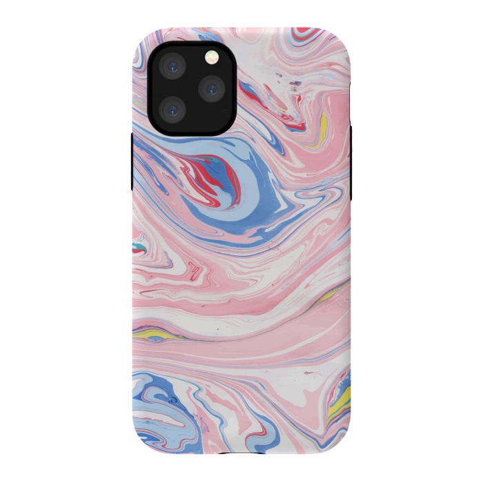 iPhone 11 Pro StrongFit Marble Pattern-v2 by Creativeaxle
