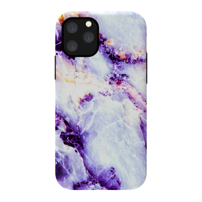 iPhone 11 Pro StrongFit Marble violet by Mmartabc