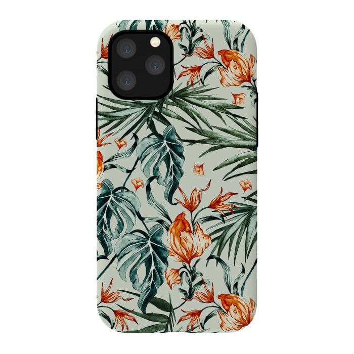 iPhone 11 Pro StrongFit Exotic flower nature-07 by Mmartabc