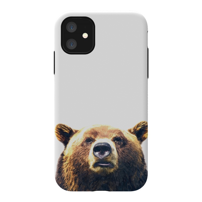 iPhone 11 StrongFit Bear Portrait by Alemi