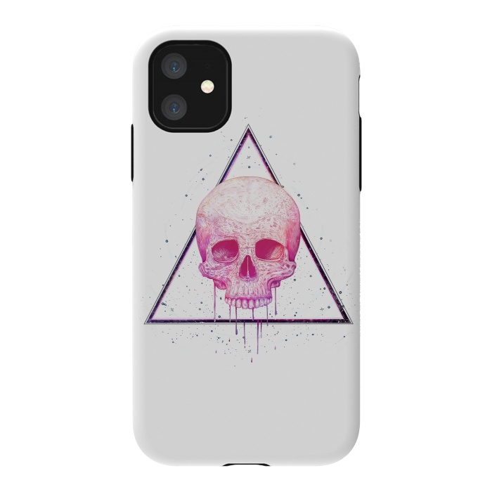 iPhone 11 StrongFit Skull in triangle by kodamorkovkart