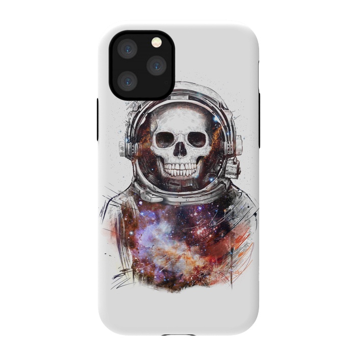 iPhone 11 Pro StrongFit Cosmic skull by kodamorkovkart