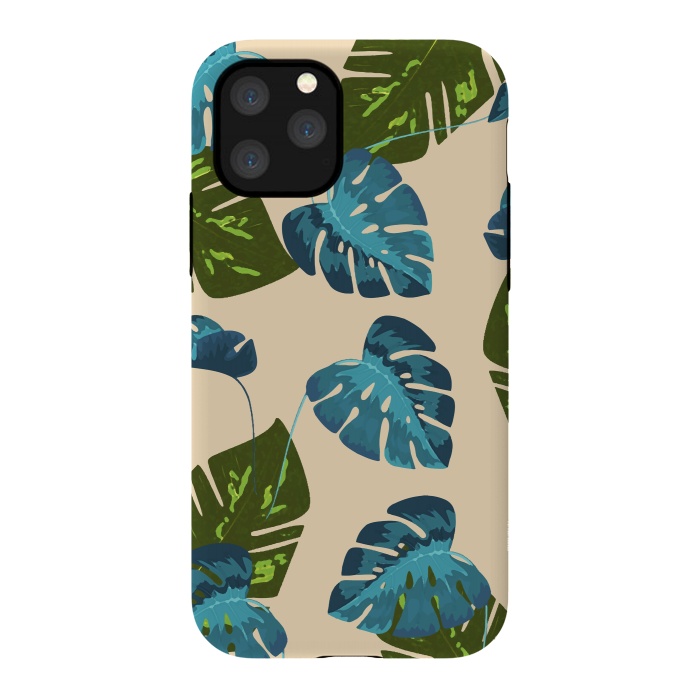 iPhone 11 Pro StrongFit Monstera Abstract by Creativeaxle