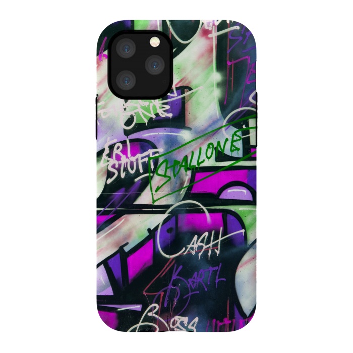 iPhone 11 Pro StrongFit Colorful Graffiti by Andrea Haase